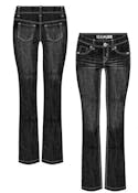Girls Denim Boot Cut Jeans - Sizes 7-16