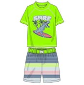 Boys Rash Guard 2pc Set, Size 12-24 Month