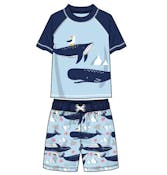 Boys Rash Guard 2-Piece Sets, Size 2T-4T
