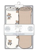 Muslin Swaddles, 2pk