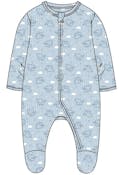 Boy's Double Knit Snap Rompers, Size 0-9 Months