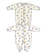 Boys' Sleep & Play Romper, 0-9 Months
