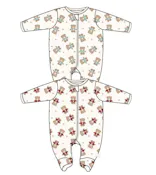 Baby Sleep & Play Rompers, 0-9 Mon.