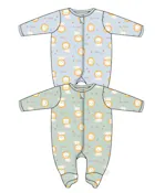 Boys' Sleep & Play Romper, 0-9 Months