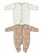 Boys' Sleep & Play Romper, 0-9 Months