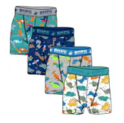 Boys Boxer Briefs - Size 2T-4T, Assorted Colors, 4pk