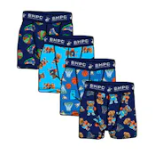 Boys Boxer Briefs - Size 4-18, 4pk