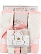 Girls' Bath Sets - Coral, 0M, 6Pk