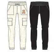 Girls' Joggers - Size 7-16, 2pk