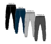 Boy's Cargo Pants - Sizes 4-7, Assorted Colors