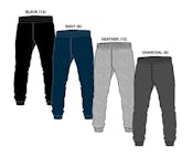 Boys Fleece Pants - Size 8-18, Assorted Colors