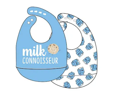 Silicone Bibs - 2 Pack