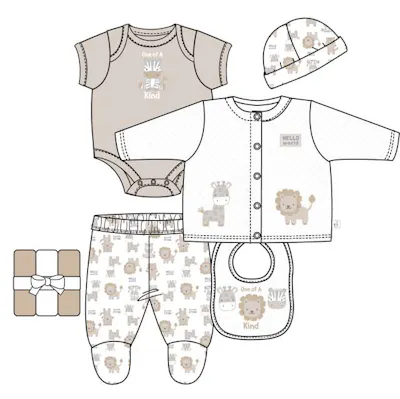 9pc Take Me Home Sets, 0-9 Months