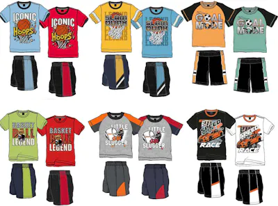 Boys Knit Short Sets - Size 2-4T, Assorted