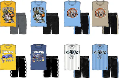 Boys 2Pc Knit Short Sets - Size 2-4T, Assorted