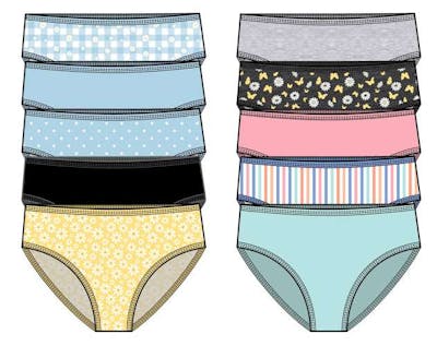 Girls Panties - Sizes 7-16