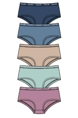 Girl's Cotton Boy shorts - Sizes 6-14