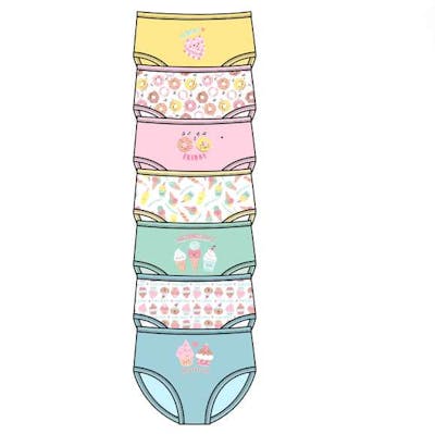 Girls Briefs - Size 2-4T