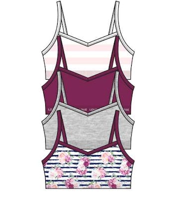 Girls Seamless Bras - Size Small-Large