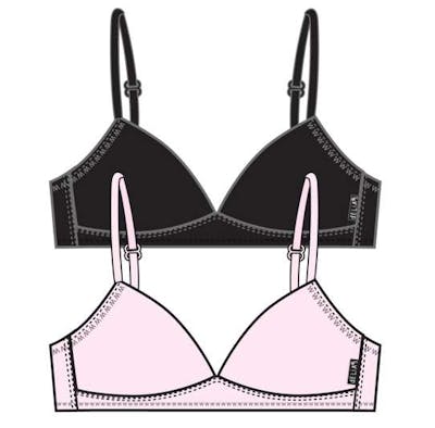 Girl's Molded Bras - Size Small-Large