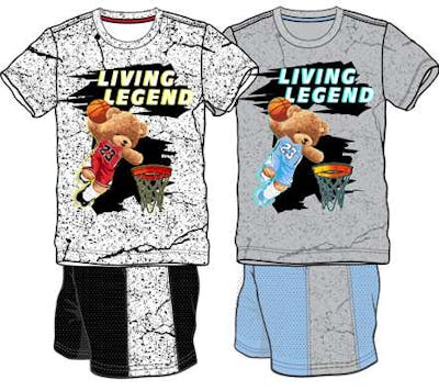 Boys 2-Piece Knit Short Sets - Size 12-24M, Assorted Colors
