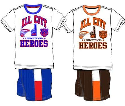 Boys Knit Short Sets - Size 2-4T, Assorted Colors