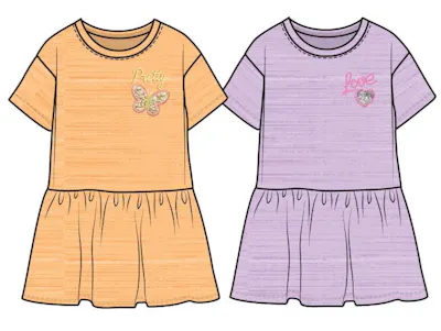 Girl's Dresses, Size 4-6X