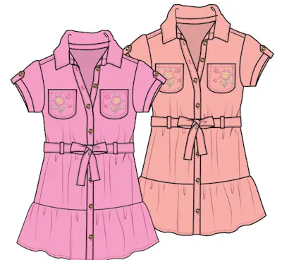 Girl's Dresses, Size 4-6X