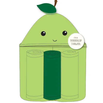 Toddler Hooded Towel Set