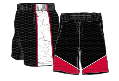 Boys Athletic Shorts - Size 8-18, Black
