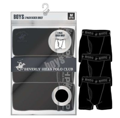 Boys Boxer Briefs - Size 4-18, Assorted Colors, 3pk