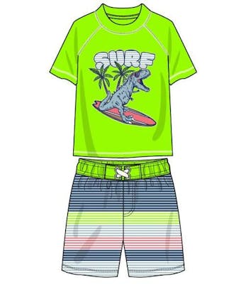 Boys Rash Guard 2-Piece Sets, Size 2T-4T
