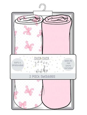 Muslin Swaddles - 2pk