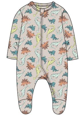 Boys Hacci Snap Romper, Size 0-9 Months
