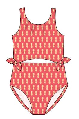 Girls One Piece Swimsuits, Size 7-16