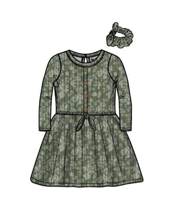 Girl's Hacci Dresses, Size 7-16