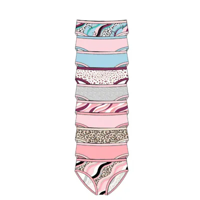 Girls Panties - Size 4-6X