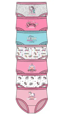 Girls Briefs - Size 4-6X
