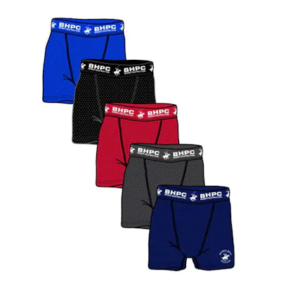 Boys Mesh Boxer Briefs - Size 4-18, 4pk