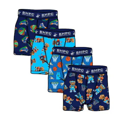 Boys Boxer Briefs - Size 4-18, 4pk