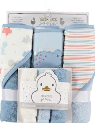 Boys' Bath Sets - Blue, 0M, 6Pk