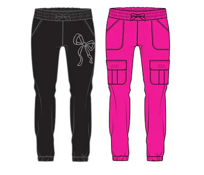 Girls' Joggers - Size 7-16, 2pk