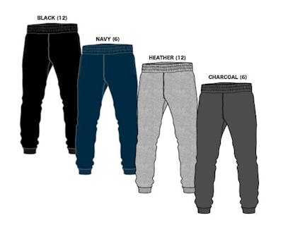 Boys Fleece Pants - Size 8-18, Assorted Colors