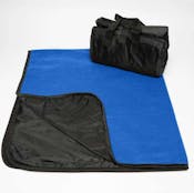 "50x60" Fleece/Nylon Picnic Blanket - Royal