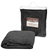 "50x60" Micro Fleece Blanket - Black
