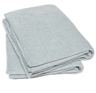 "50x60" Fleece Blanket - Heather Gray