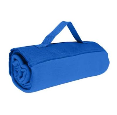 47"x53" Roll Up Fleece Blanket - Royal
