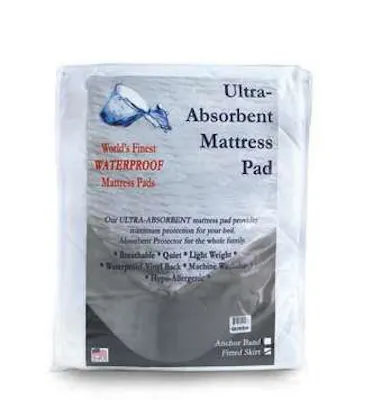 Waterproof Bedmate Mattress Pads - Queen Size