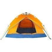 Camping Tents - Orange, 4-Person, 94" x 82" x 55"