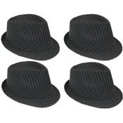 Fedora Hats - Casual, Pinstripe, One Size